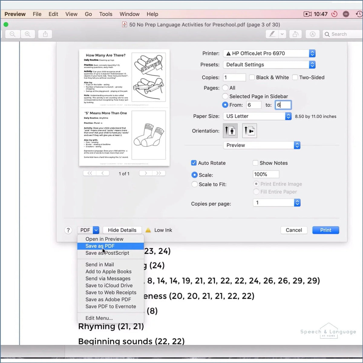 Q and A: Tech Tip - How to Send One Page or Section of a PDF to Families
