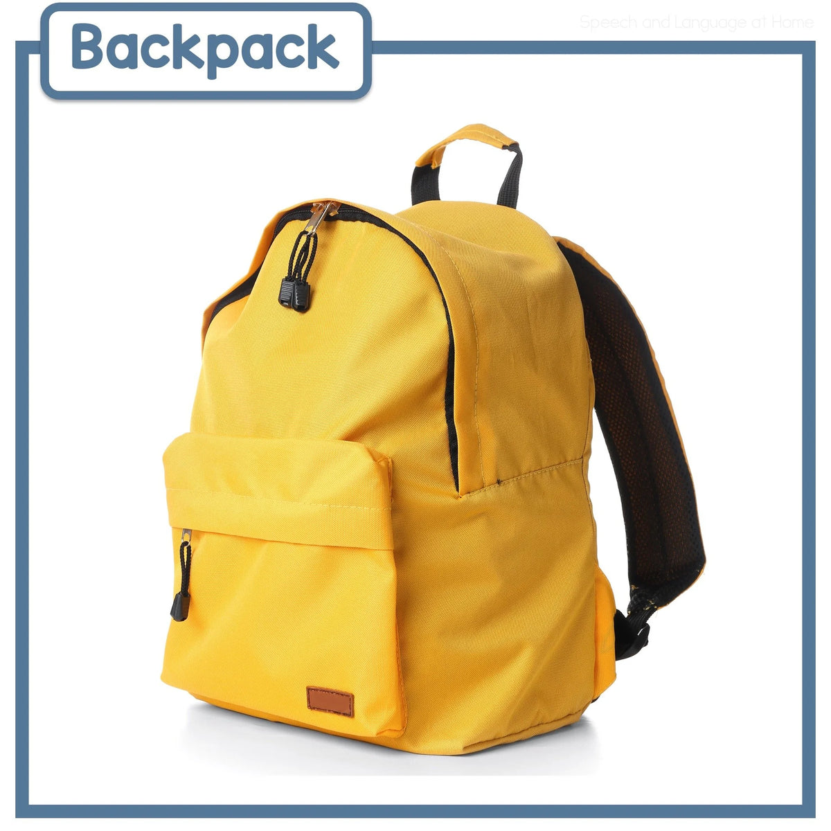 Word of the Week: Backpack, Building Speech and Language Skills Through Everyday Objects