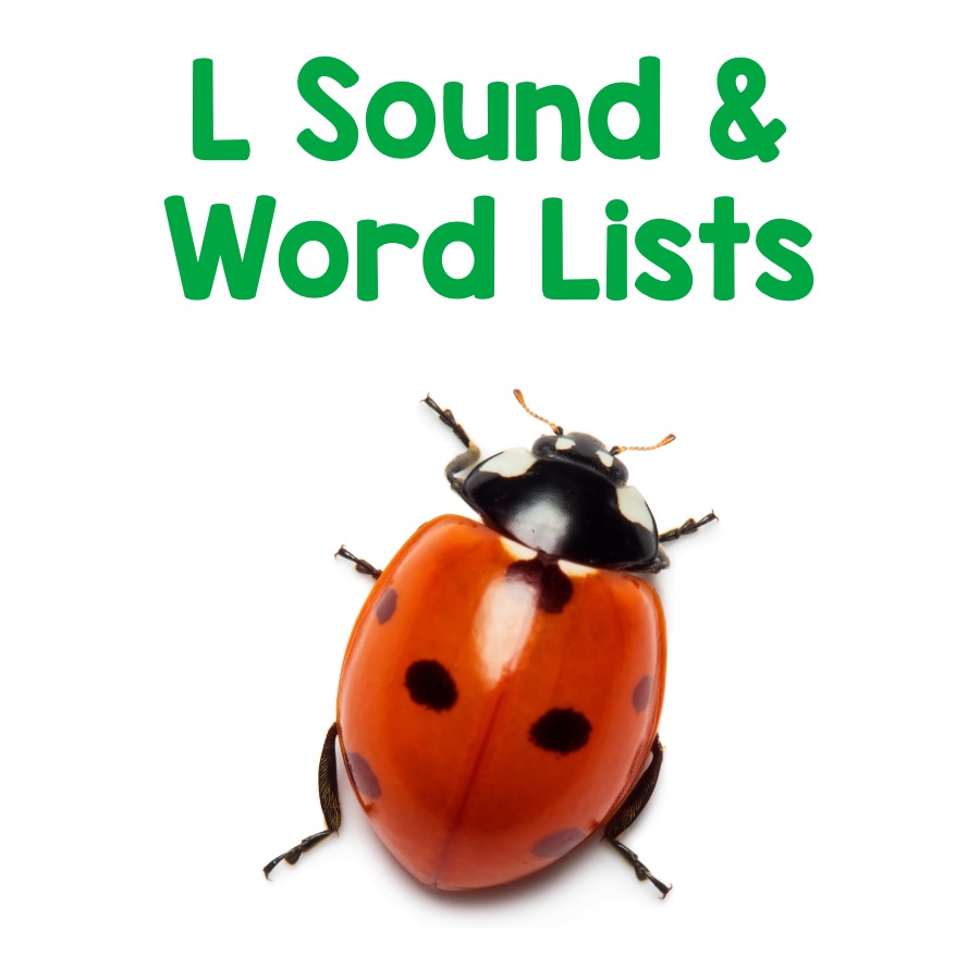 L Word List and Activities for Speech Therapy