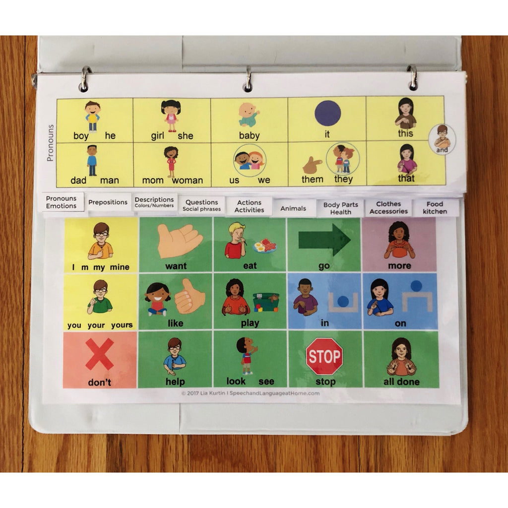 AAC Communication Book