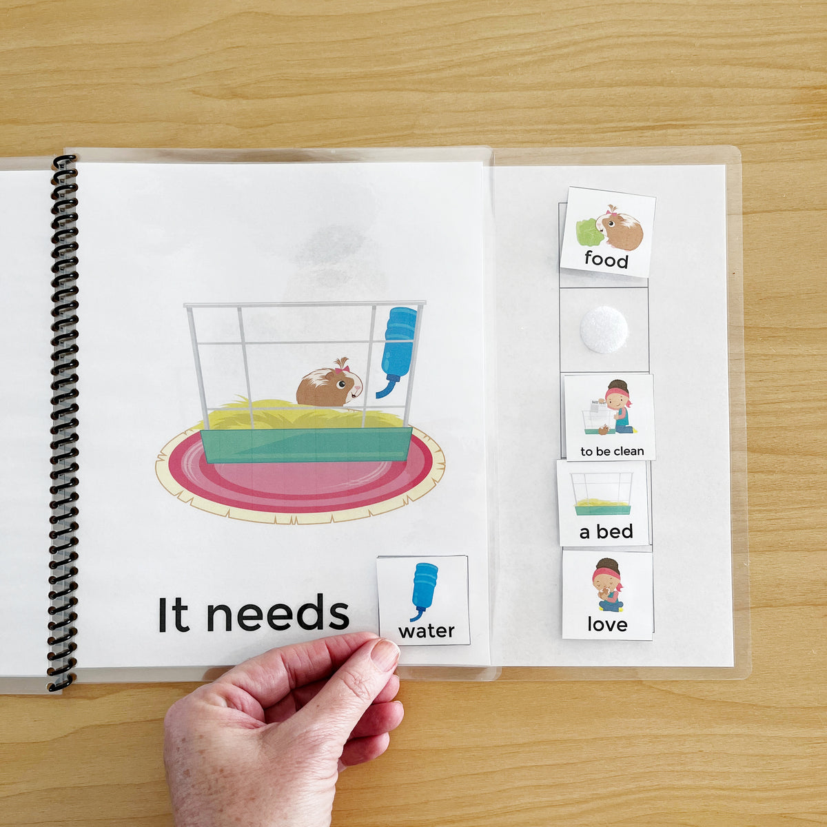 What A Pet Needs Interactive Book