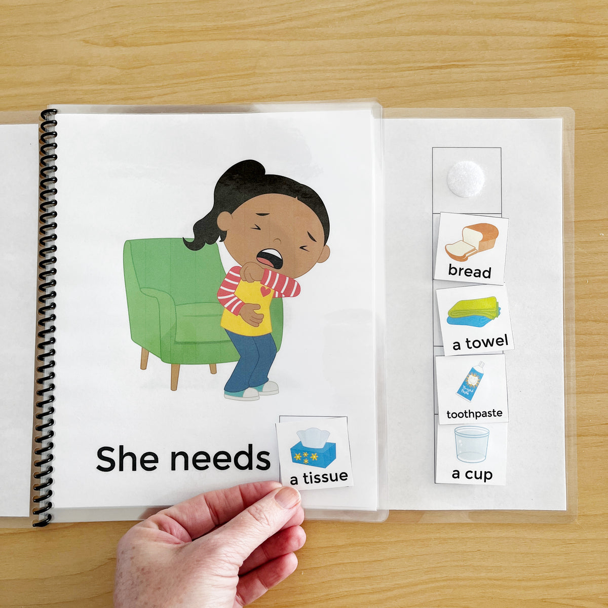 What Does She Need Interactive Book