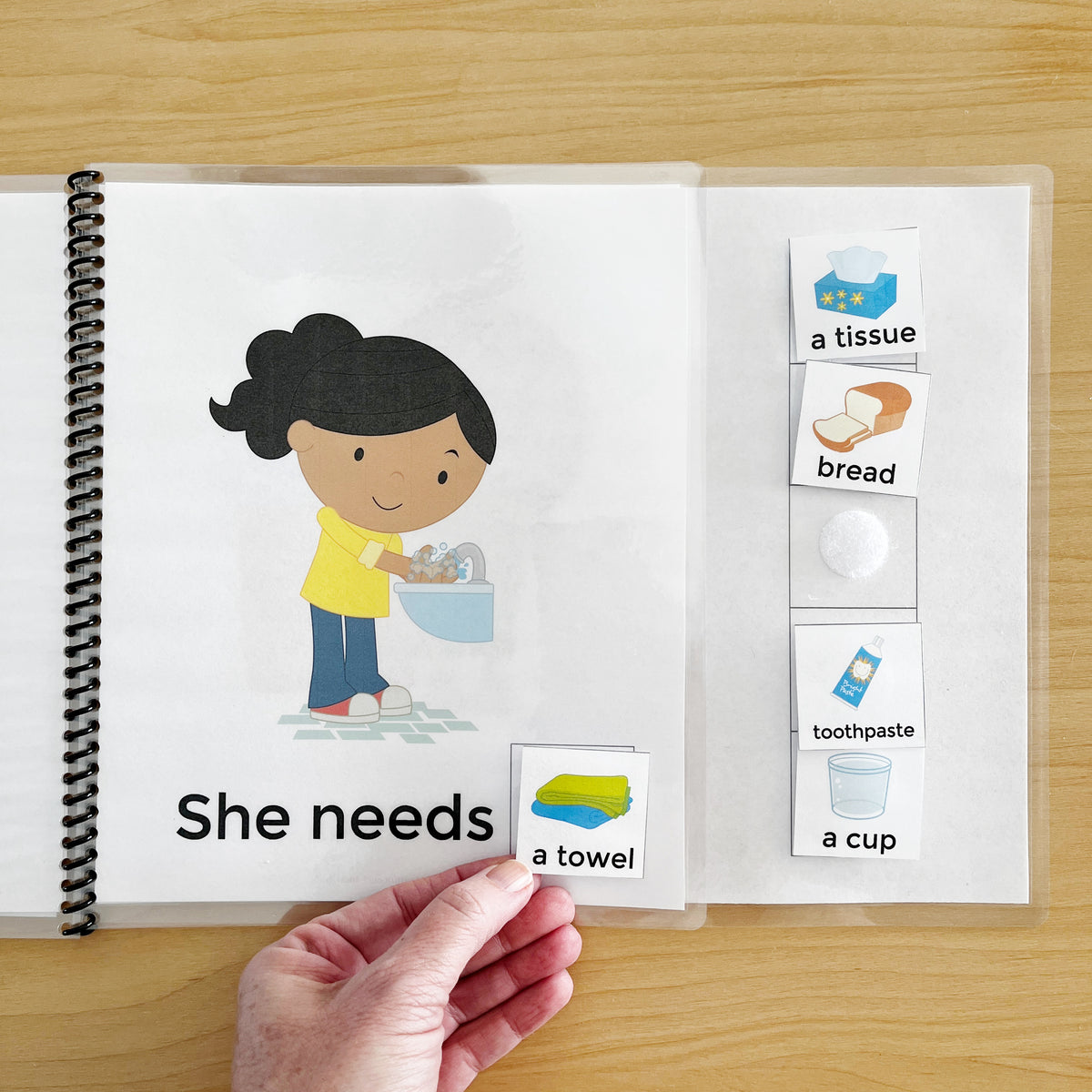 What Does She Need Interactive Book