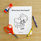 What Does She Need Interactive Book