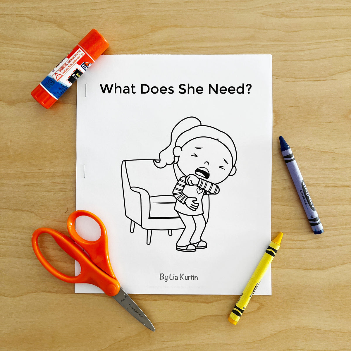What Does She Need Interactive Book