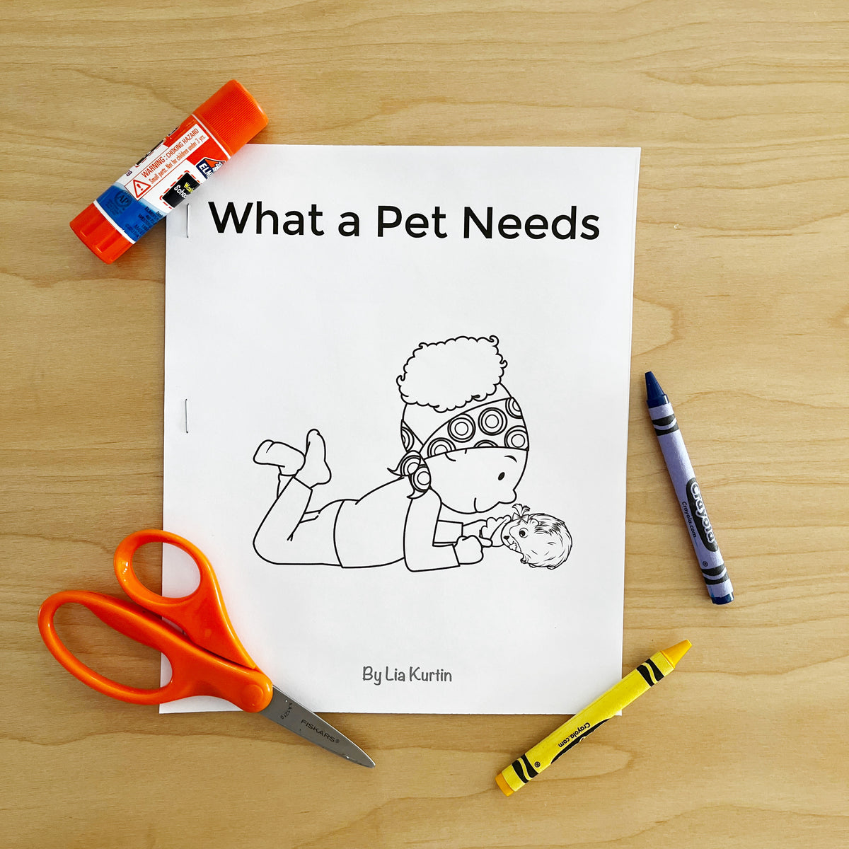 What A Pet Needs Interactive Book