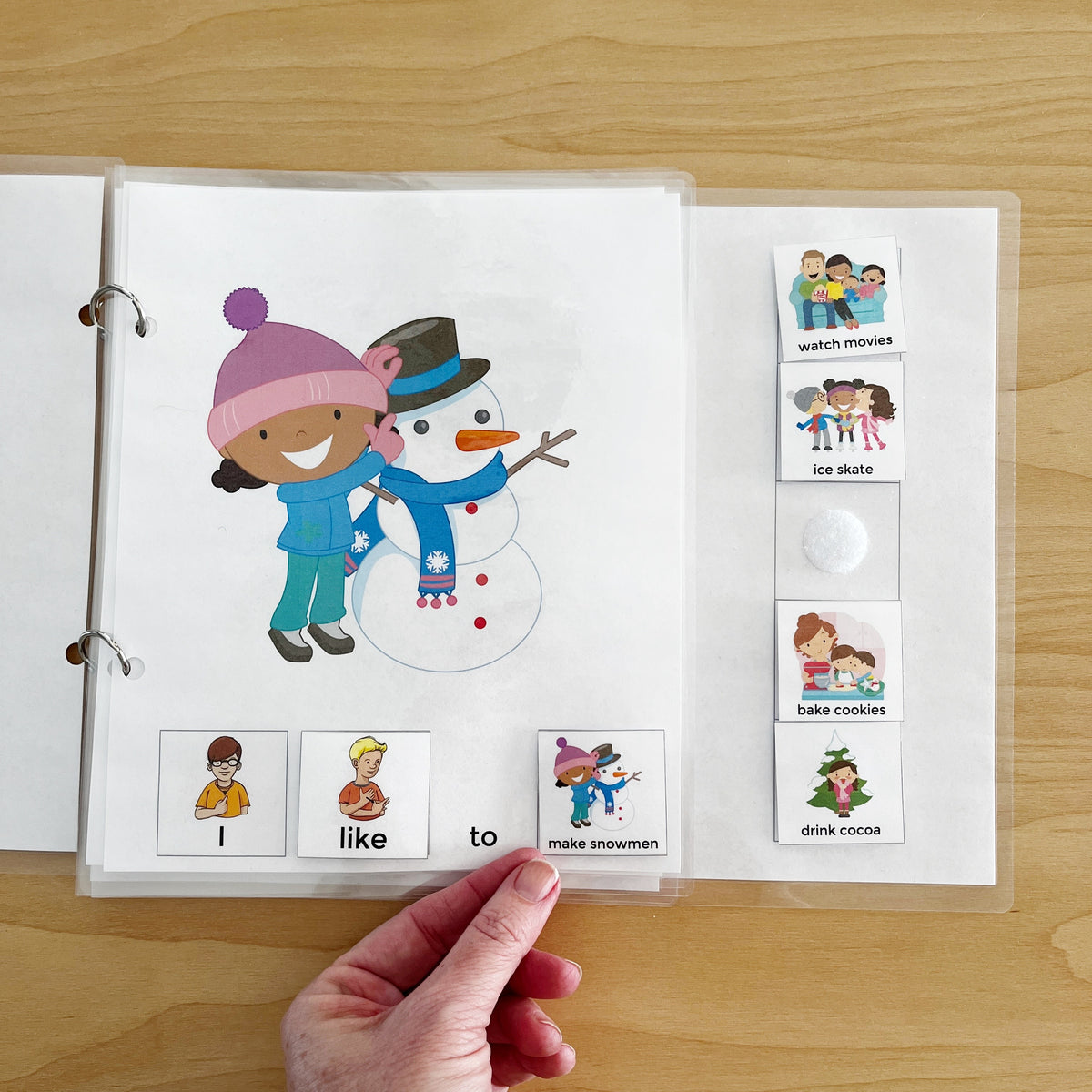 When It's Cold Outside Interactive Book
