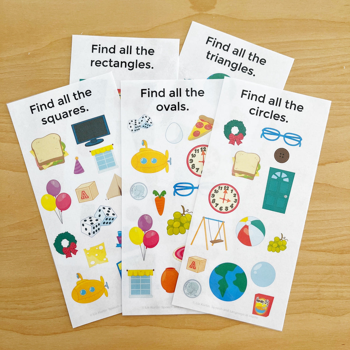 Shapes Interactive Book