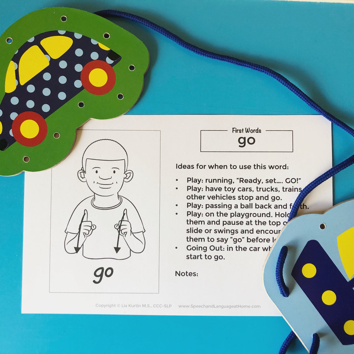 Early Intervention Notebook First Word Bundle