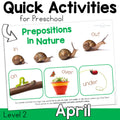 April Preschool Activities