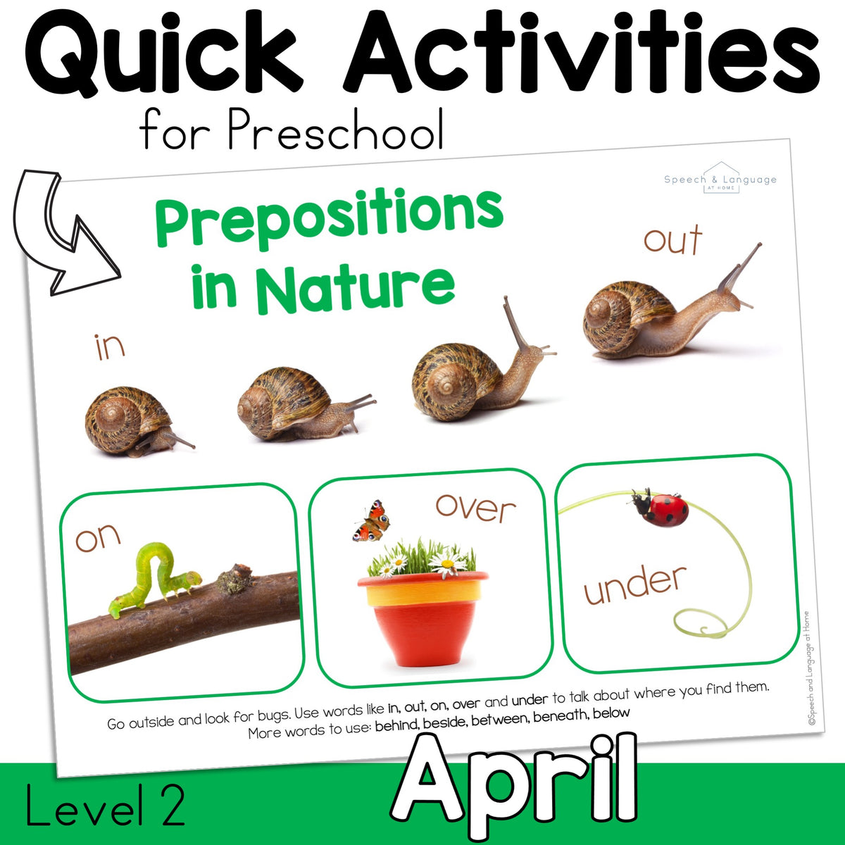 April Preschool Activities
