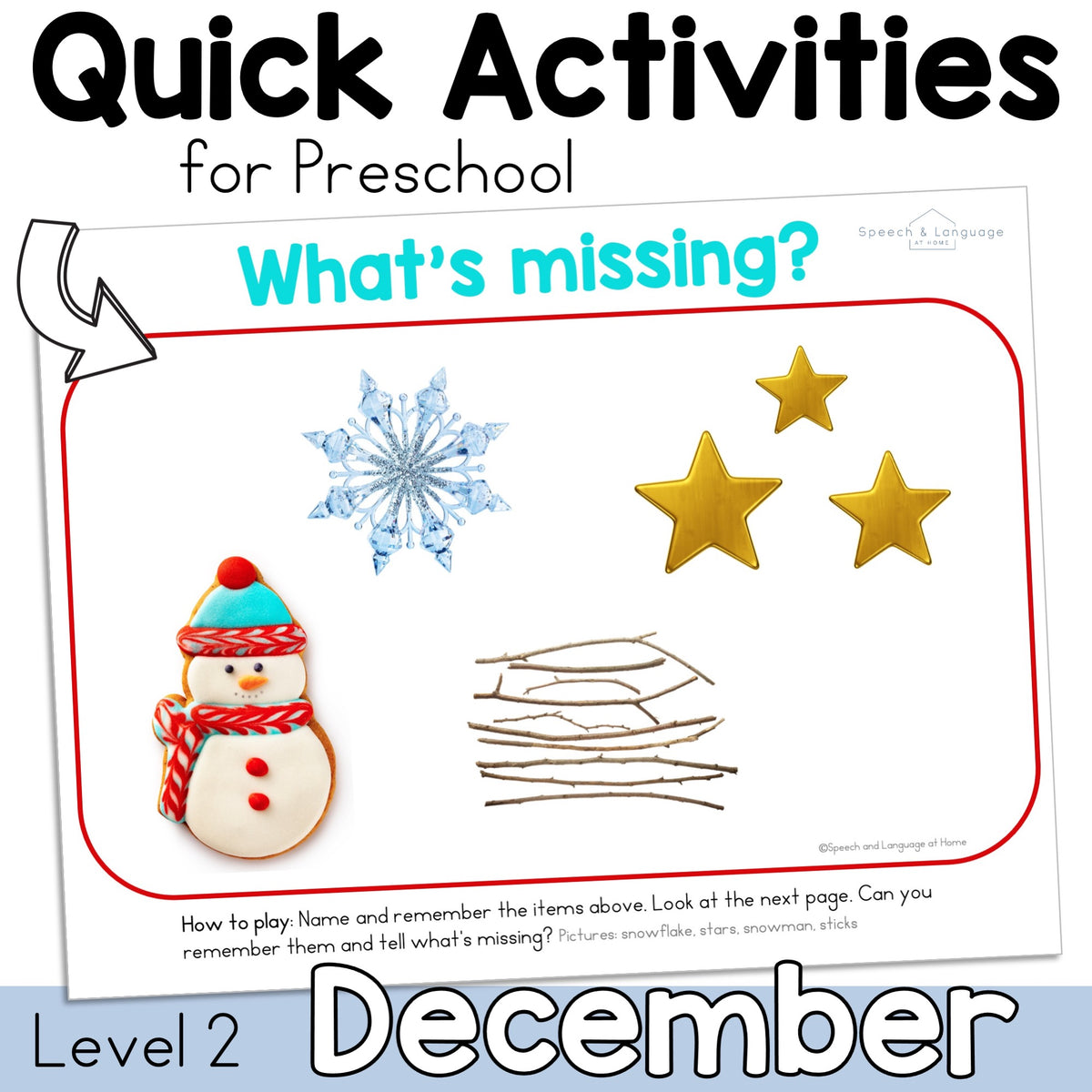 December Preschool Activities