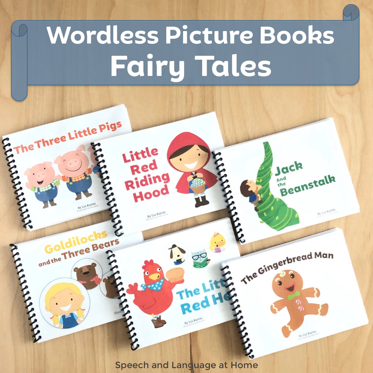 Wordless Fairy Tale Books And Activities Bundle