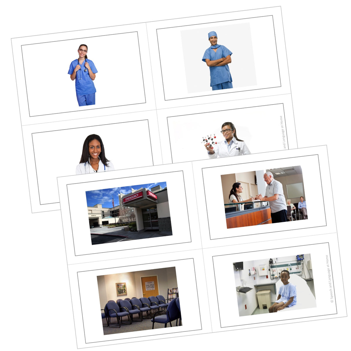 Health and Life Skill Photo Cards
