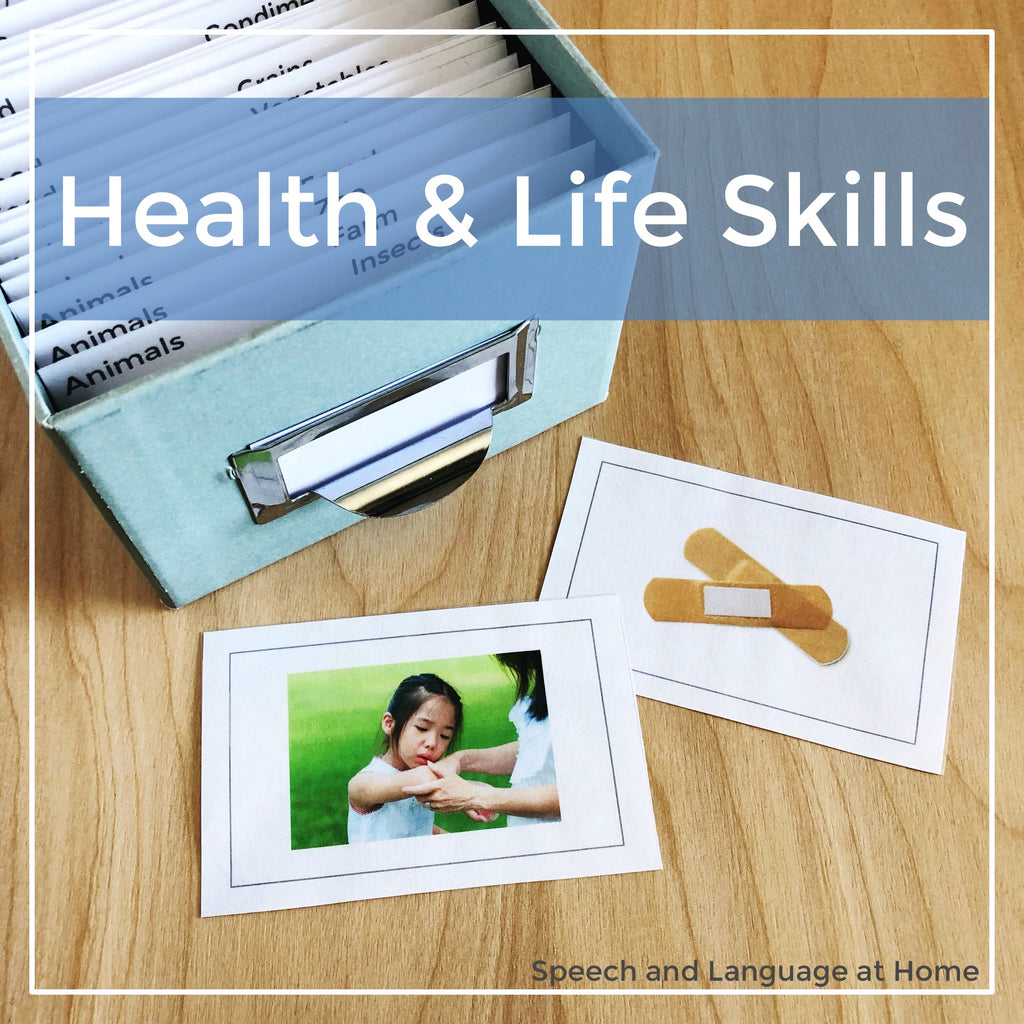 Health and Life Skill Photo Cards