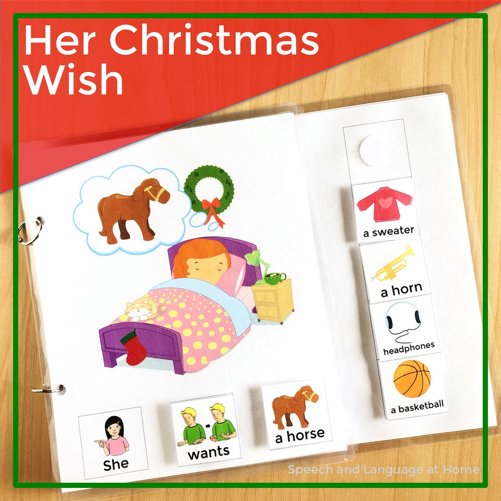 Her Christmas Wish Interactive Book