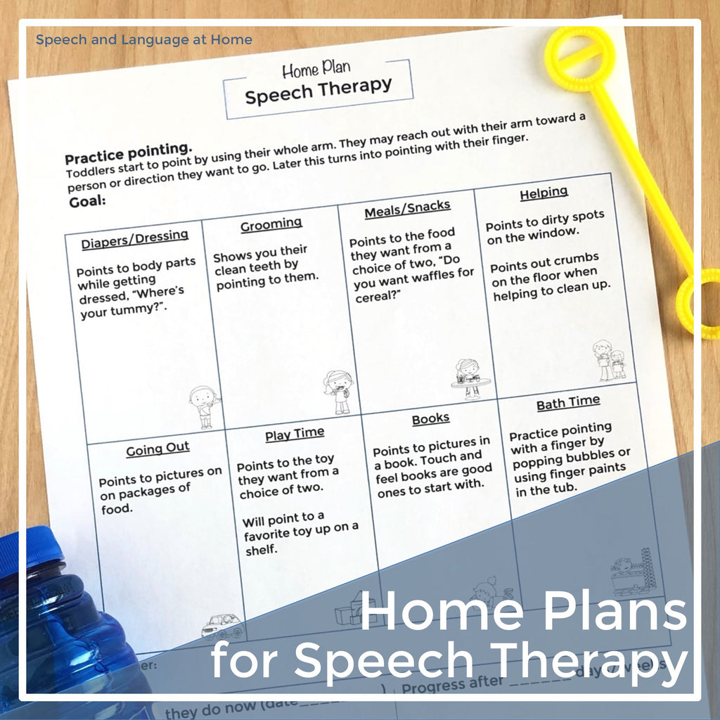 Home Plans for Early Intervention Parent Handouts