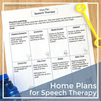 Home Plans for Early Intervention Parent Handouts