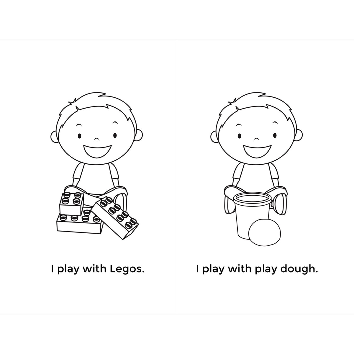 I Play With Toys Book