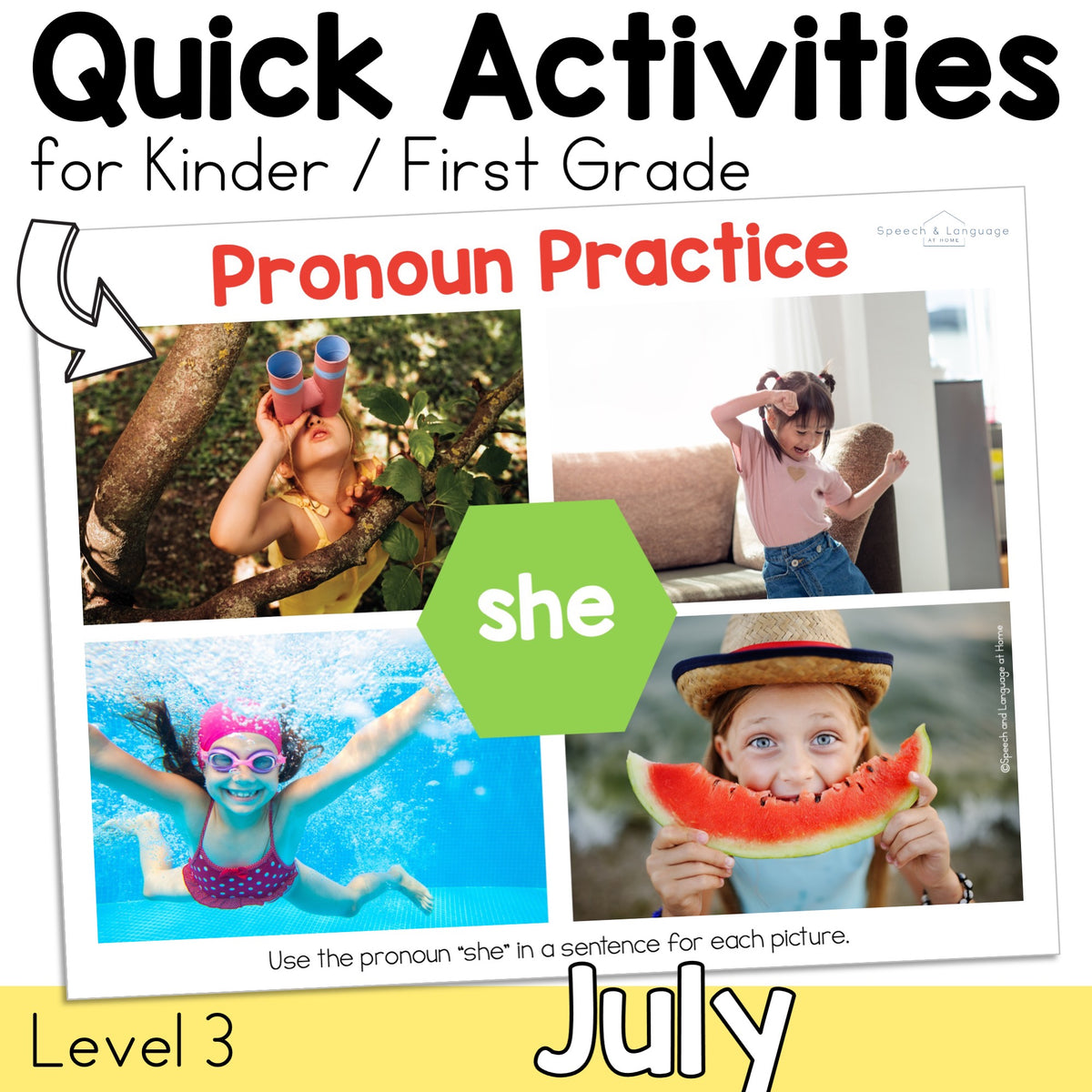 July Activities K-1