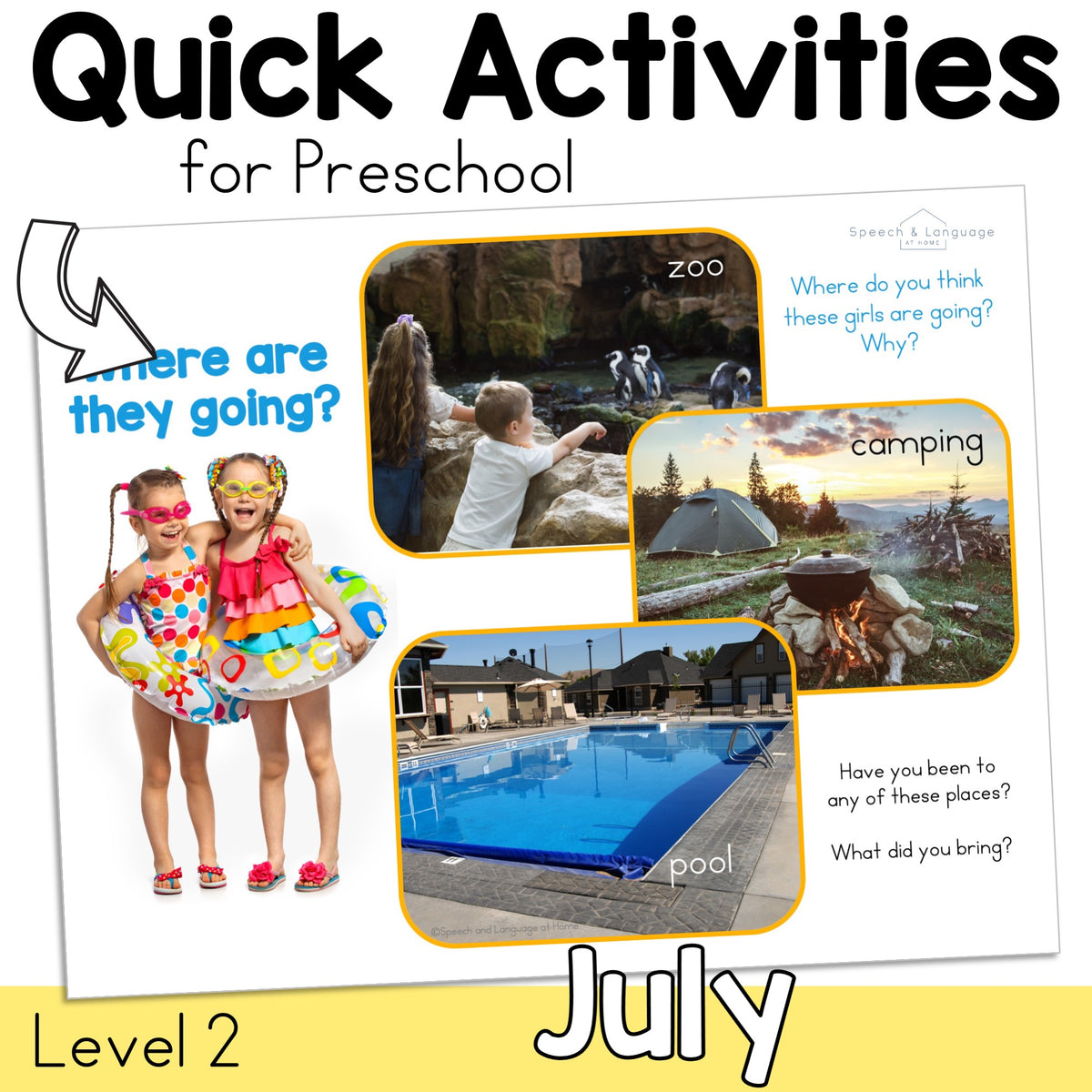 July Preschool Activities