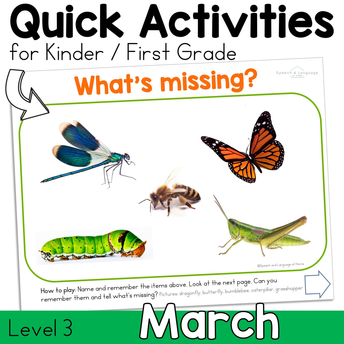 March Activities K-1