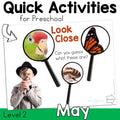 May Preschool Activities