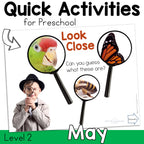 May Preschool Activities