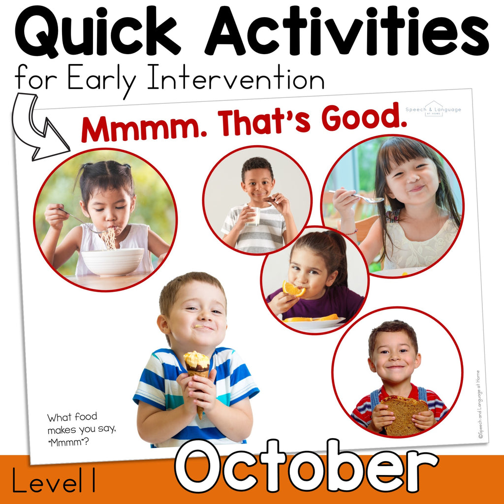 October Early Intervention Activities