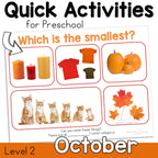 October Preschool Activities