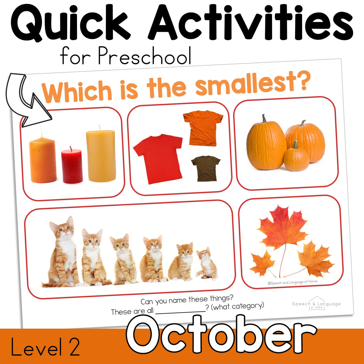October Preschool Activities