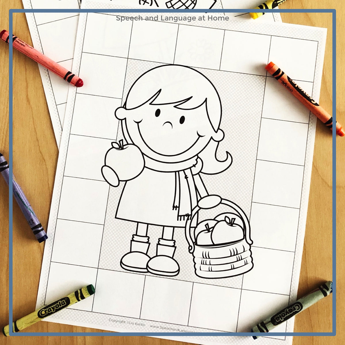 Open Ended Game Board and Coloring Pages