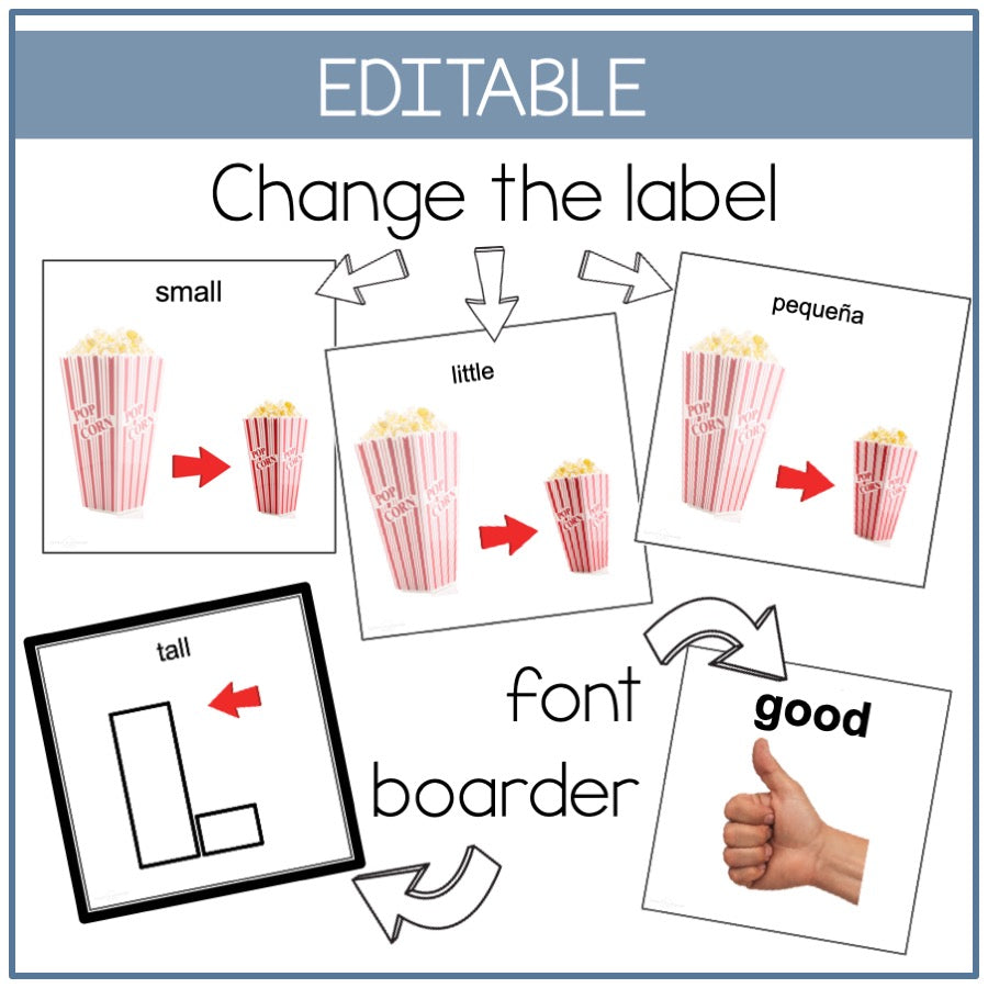 Basic Concepts Picture Cards