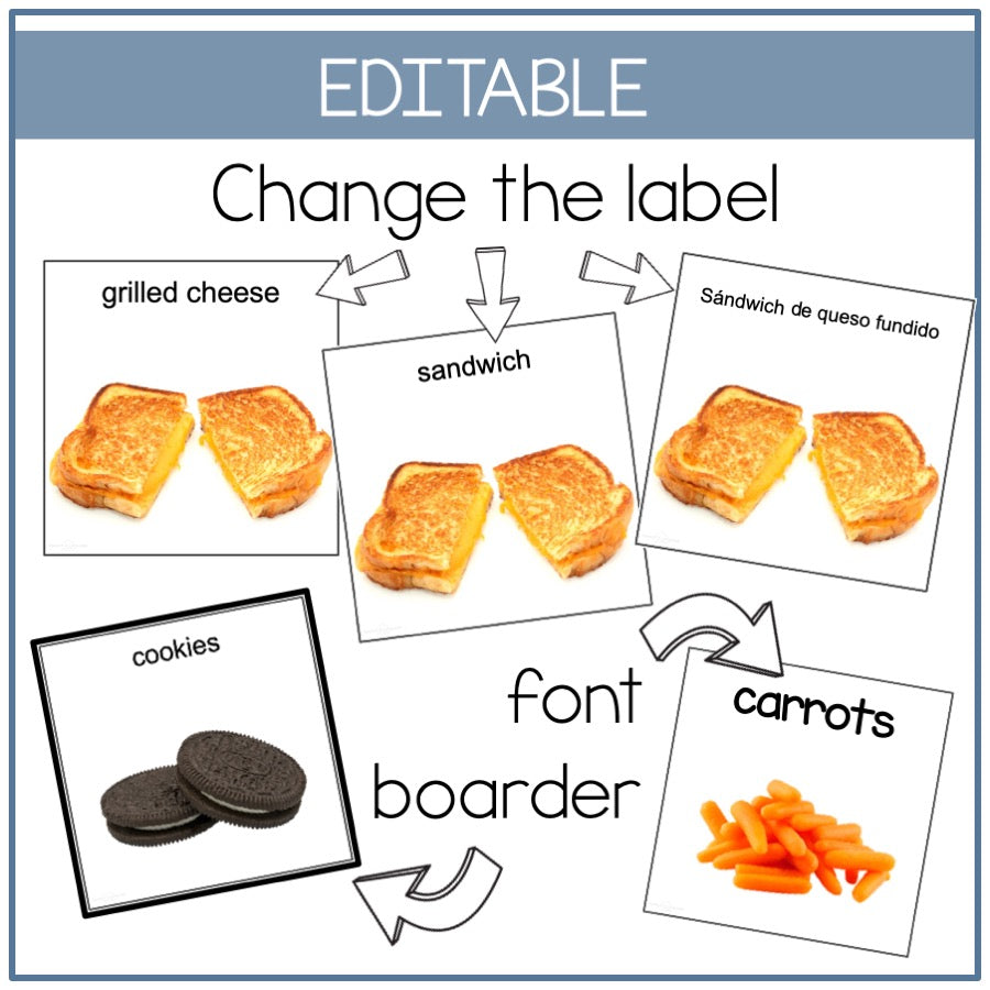 Food Picture Cards