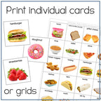 Food Picture Cards