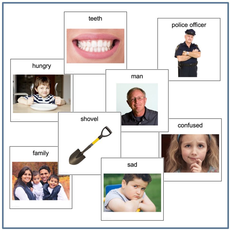People Picture Cards