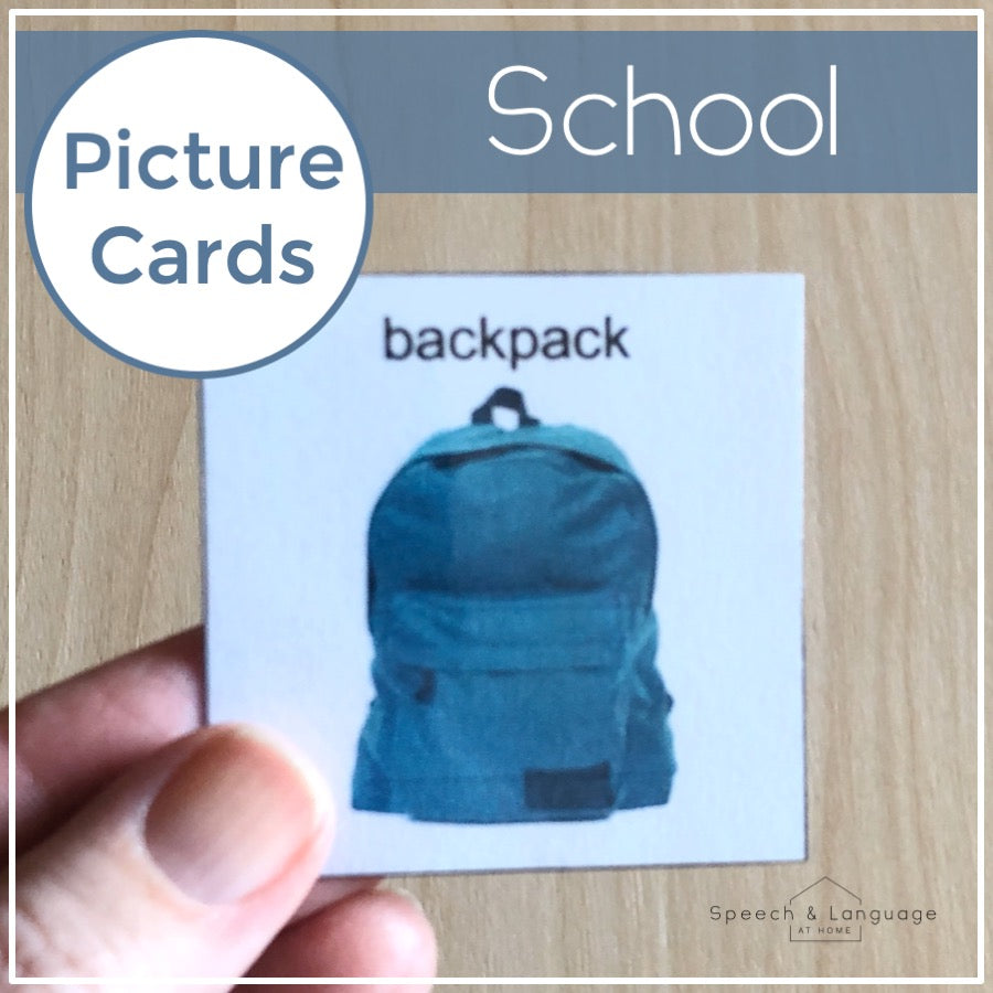 School Picture Cards