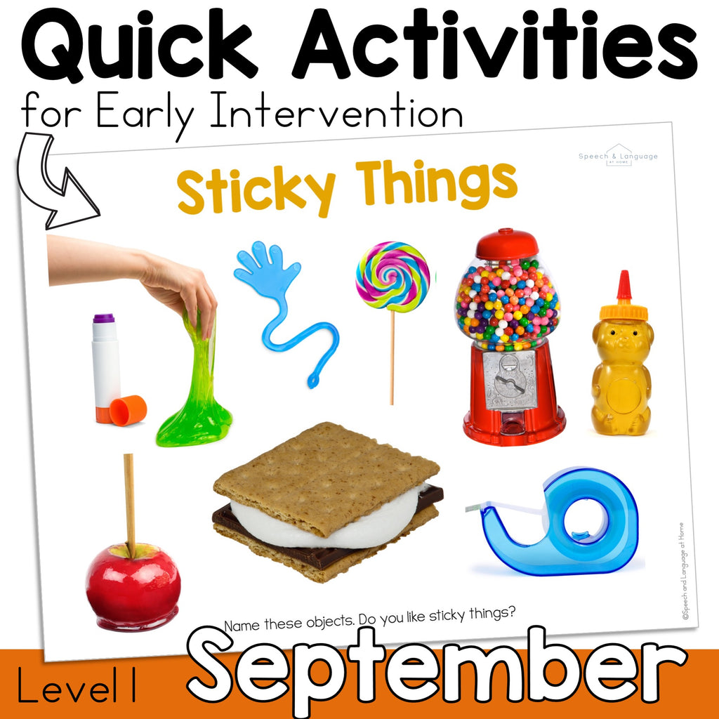 September Early Intervention Activities