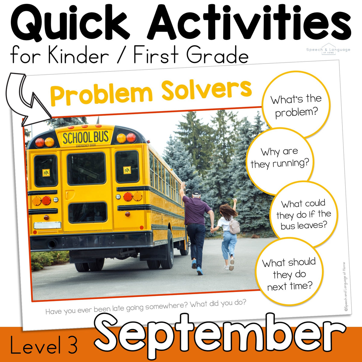 September Activities K-1