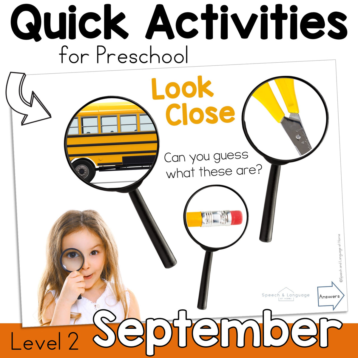 September Preschool Activities
