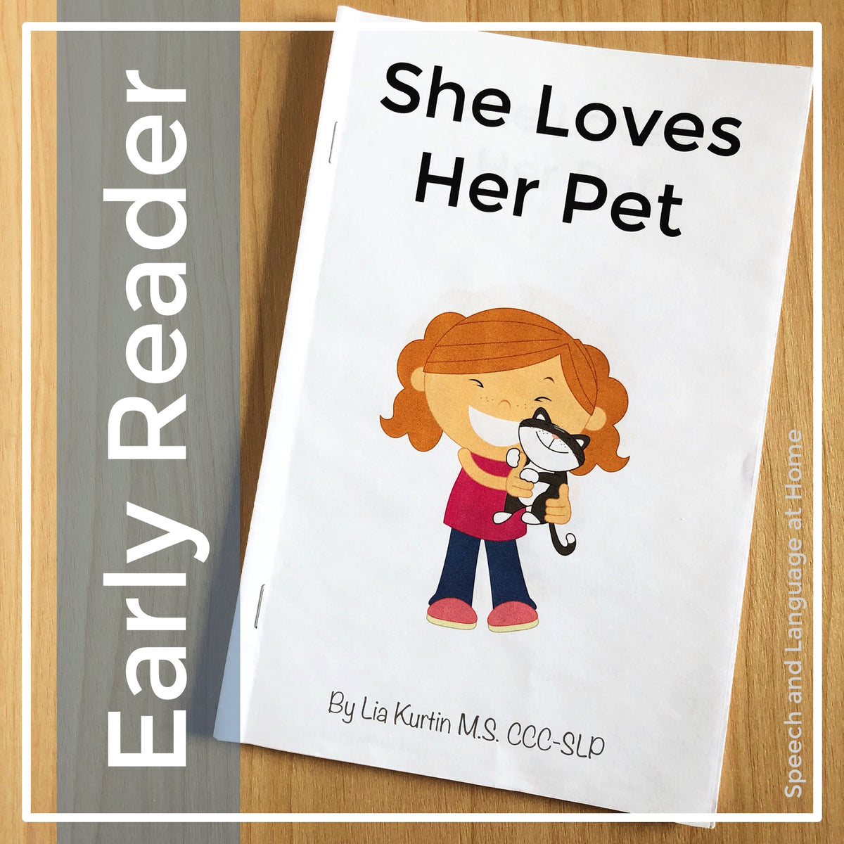 She Loves Her Pet Early Reader