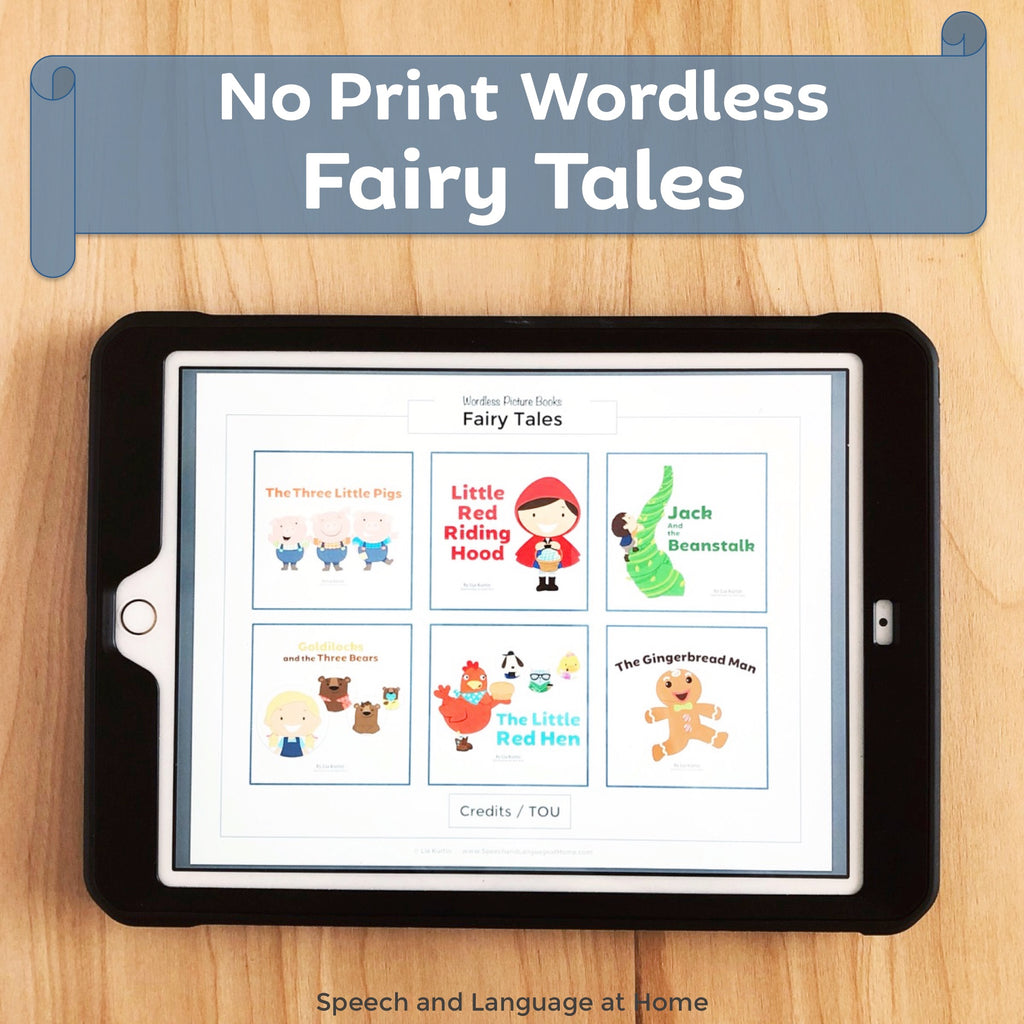 Fairy Tale Wordless Digital Books