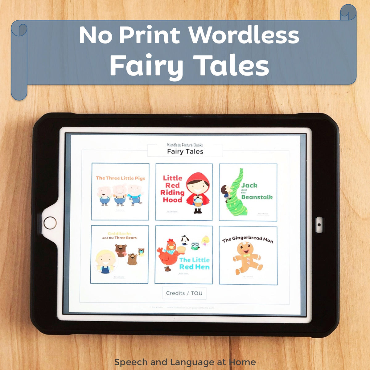 Fairy Tale Wordless Digital Books