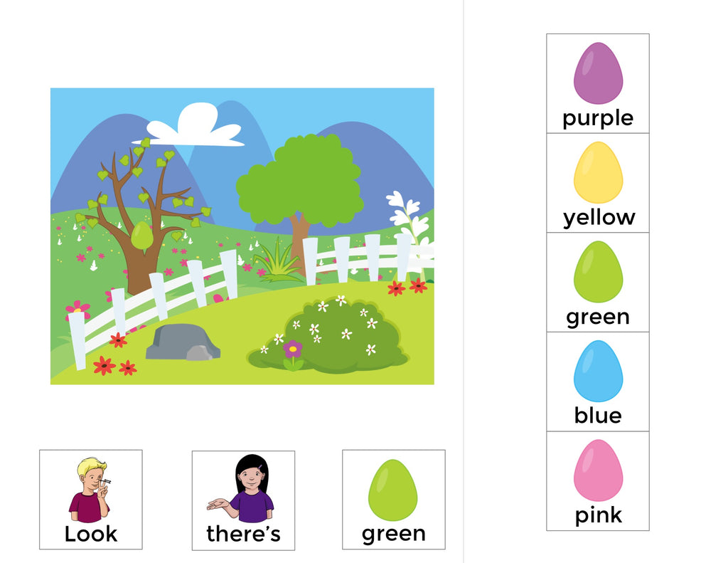 Egg Hunt Interactive Book