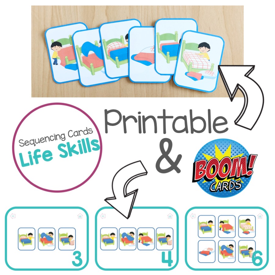 Life Skills Sequencing Cards
