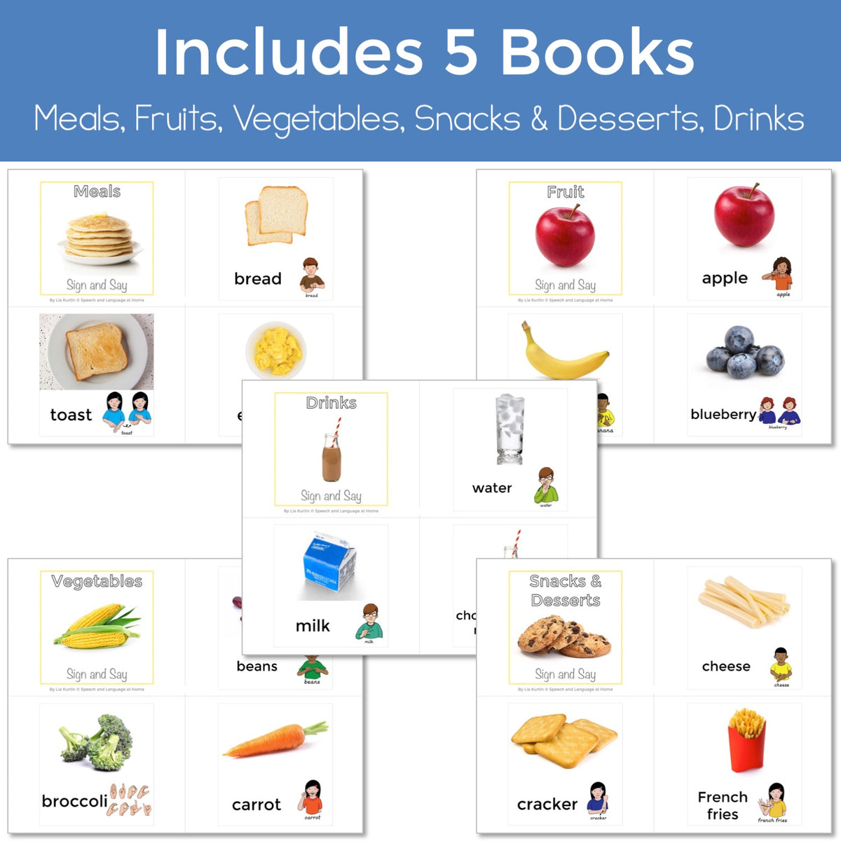 Food Sign and Say