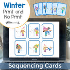 Winter Sequencing Cards