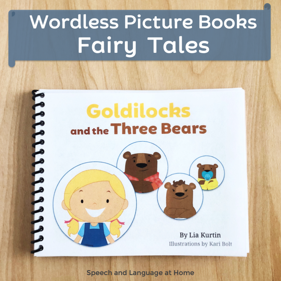 Wordless Fairy Tale Books And Activities Bundle