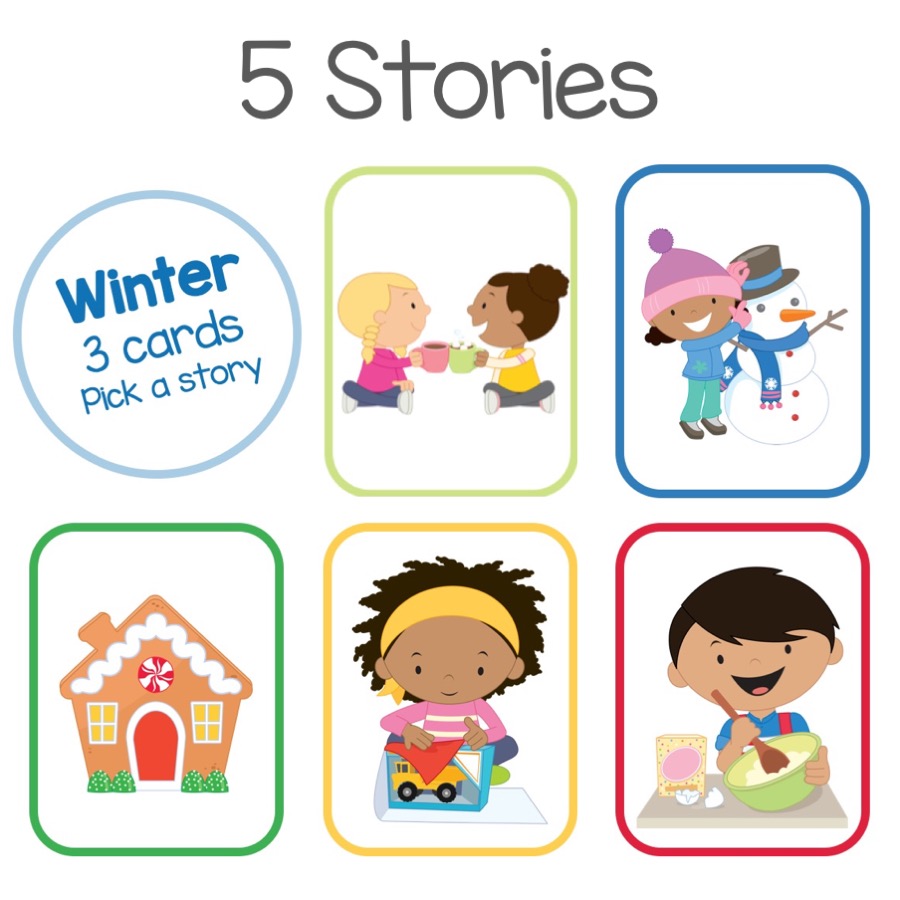 Winter Sequencing Cards
