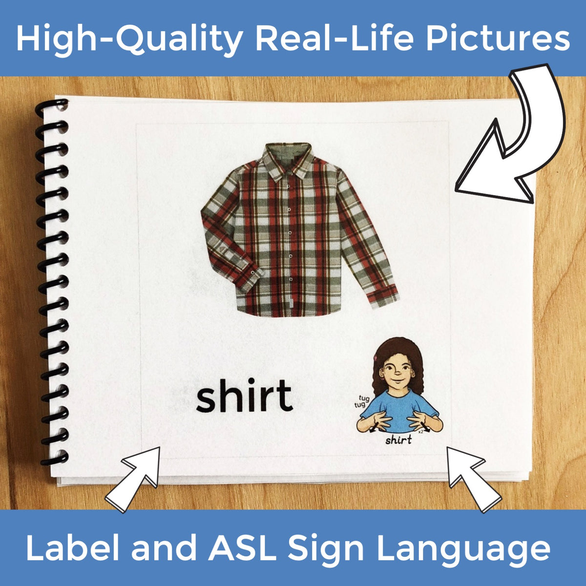 Clothes Sign and Say